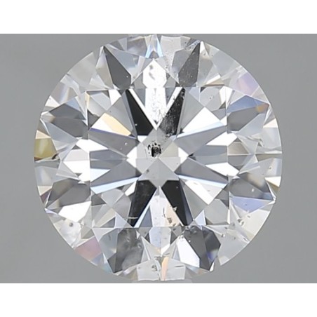 Diament szlif okrągły, 1.7ct, SI2, F, GIA 2527027095