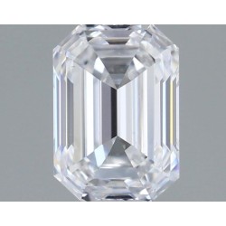 Diament szlif szmaragdowy, 0.41ct, VS1, D, GIA 6525492562