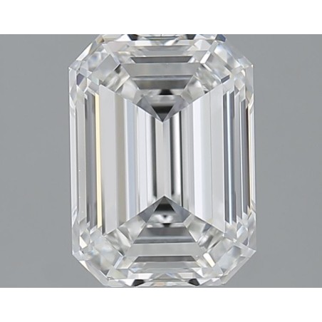 Diament szlif szmaragdowy, 2.0ct, VVS2, F, GIA 3525752976