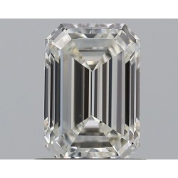 Diament szlif szmaragdowy, 0.9ct, VS1, H, GIA 6532298042