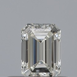 Diament szlif szmaragdowy, 0.3ct, VS2, G, GIA 6525906275