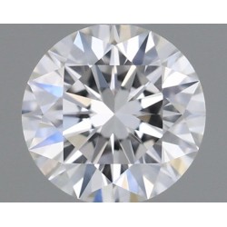 Diament szlif okrągły, 0.33ct, VVS1, D, GIA 2468795662