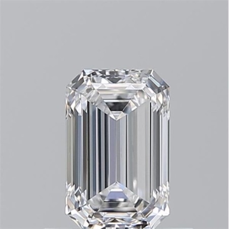 Diament szlif szmaragdowy, 0.71ct, VS2, D, GIA 6525964435