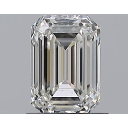 Diament szlif szmaragdowy, 1.0ct, SI1, H, GIA 7533189176