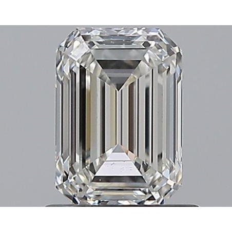 Diament szlif szmaragdowy, 1.0ct, SI1, H, GIA 7533189176