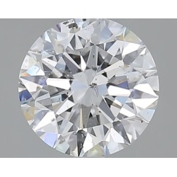 Diament szlif okrągły, 1.7ct, SI2, D, GIA 6511712988