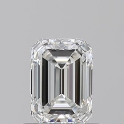 Diament szlif szmaragdowy, 0.76ct, VS1, G, GIA 2536060383