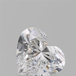 Diament serce, 0.78ct, VVS1, D, GIA 3525880861