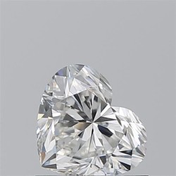 Diament serce, 0.8ct, VS1, G, GIA 7536050765