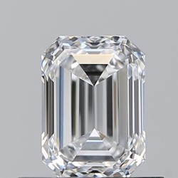 Diament szlif szmaragdowy, 0.7ct, VVS1, D, GIA 6532073955