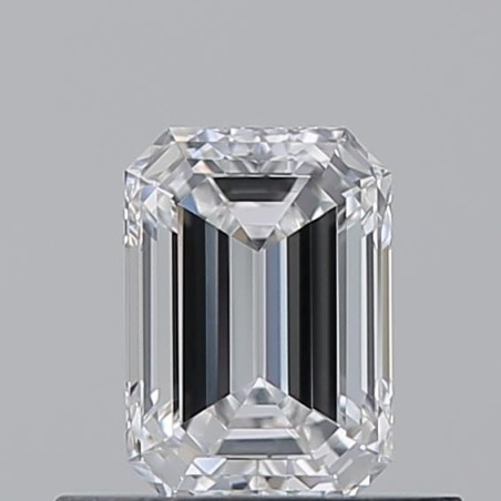 Diament szlif szmaragdowy, 0.53ct, VVS1, E, GIA 6532650602