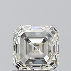 Diament szlif szmaragdowy kwadratowy, 0.9ct, VVS2, H, HRD 250000066673