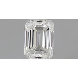 Diament szlif szmaragdowy, 0.5ct, VS1, G, GIA 6531604669