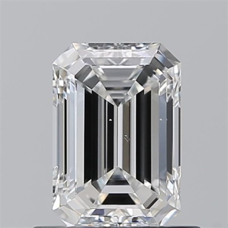 Diament szlif szmaragdowy, 0.7ct, VS2, F, GIA 6532074013