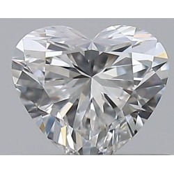Diament serce, 0.37ct, VS1, E, GIA 6525515905