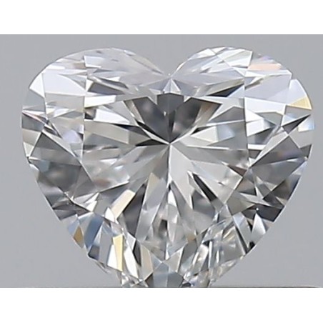 Diament serce, 0.37ct, VS1, E, GIA 6525515905