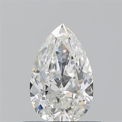 Diament szlif gruszkowy, 0.5ct, SI1, H, GIA 2537146497