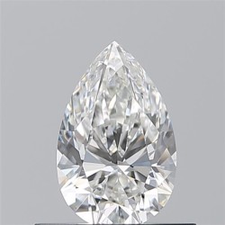 Diament szlif gruszkowy, 0.51ct, VS1, G, GIA 6532154026