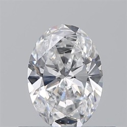 Diament szlif owalny, 0.5ct, SI2, D, GIA 6535145925