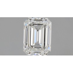 Diament szlif szmaragdowy, 1.01ct, VVS2, G, GIA 6535491639