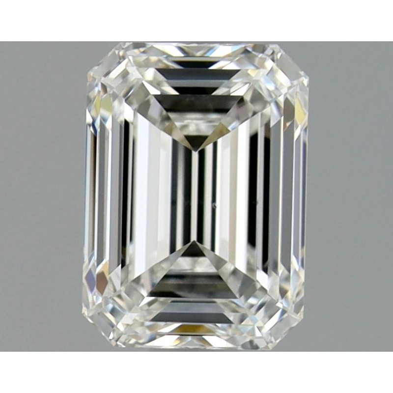 Diament szlif szmaragdowy, 1.0ct, VS2, H, GIA 7531608699 Diament szlif szmaragdowy, 1.0ct, VS2, H, GIA 7531608699