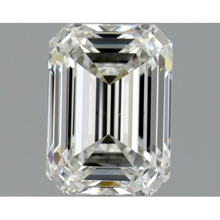 Diament szlif szmaragdowy, 1.0ct, VS2, H, GIA 7531608699