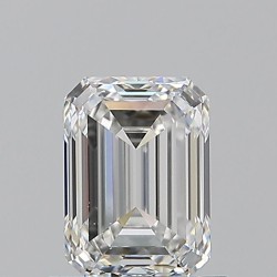 Diament szlif szmaragdowy, 1.01ct, VS2, F, GIA 6532424612