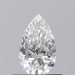 Diament szlif gruszkowy, 0.53ct, VS2, F, GIA 6535165460