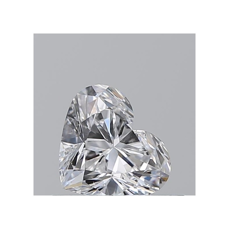 Diament serce, 0.5ct, VS2, D, GIA 6531145756
