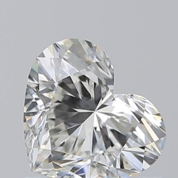 Diament serce, 0.76ct, VS1, I, GIA 6532146116