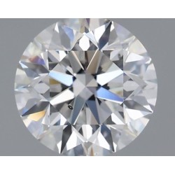 Diament szlif okrągły, 1.7ct, SI1, E, GIA 1497354596