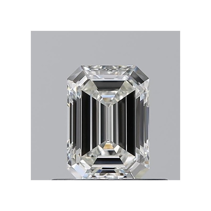 Diament szlif szmaragdowy, 0.5ct, VVS1, H, GIA 7532161309