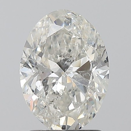 Diament szlif owalny, 1.7ct, SI2, H, HRD 250000238833