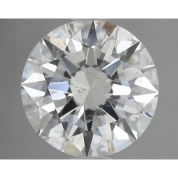 Diament szlif okrągły, 1.5ct, SI2, I, GIA 7521209366