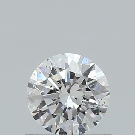 Diament szlif okrągły, 0.5ct, SI2, D, GIA 2376948966