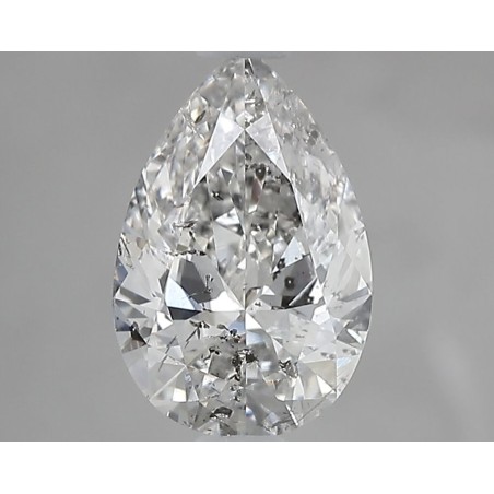 Diament szlif gruszkowy, 1ct, SI2, G, HRD 250000204114