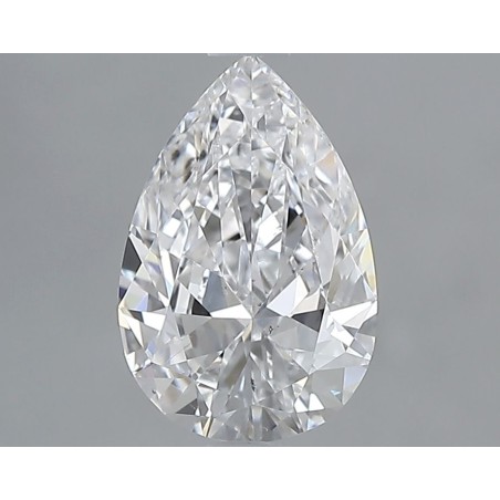 Diament szlif gruszkowy, 1ct, SI1, D, GIA 2474528403