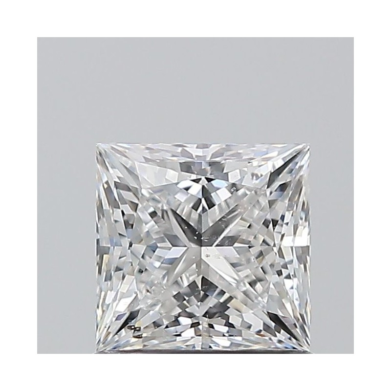 Diament szlif princess, 1ct, SI2, E, GIA 2528134138