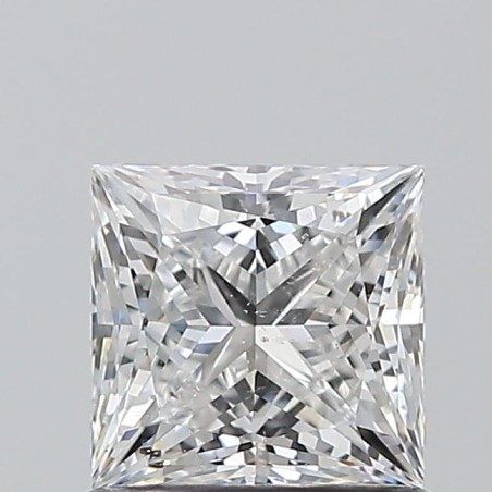 Diament szlif princess, 1ct, SI2, E, GIA 2528134138
