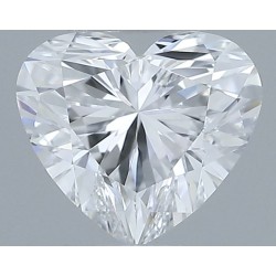 Diament serce, 0.39ct, VVS1, D, GIA 2527032132