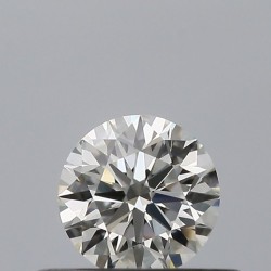 Diament szlif okrągły, 0.34ct, VVS2, H, IGI 732578295