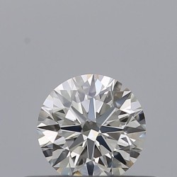 Diament szlif okrągły, 0.34ct, VVS2, H, GIA 1537182724