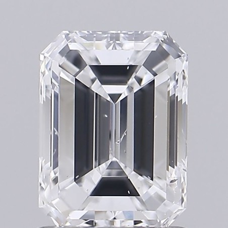 Diament szlif szmaragdowy, 1ct, SI2, D, GIA 1515271108
