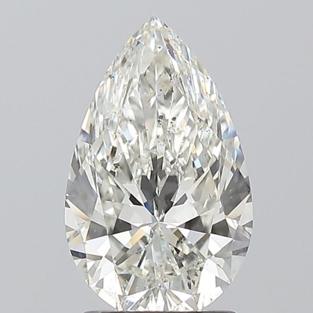Diament szlif gruszkowy, 1.7ct, SI2, I, GIA 2536497961