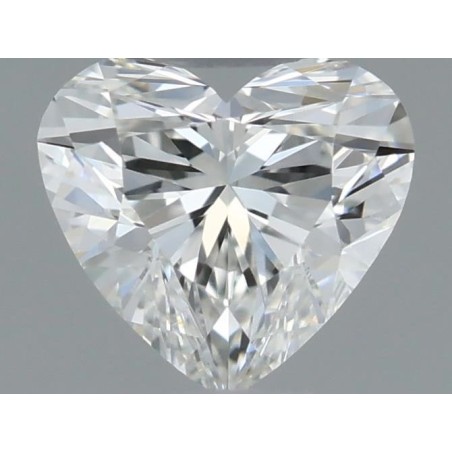 Diament serce, 0.41ct, VVS1, H, GIA 1439596324