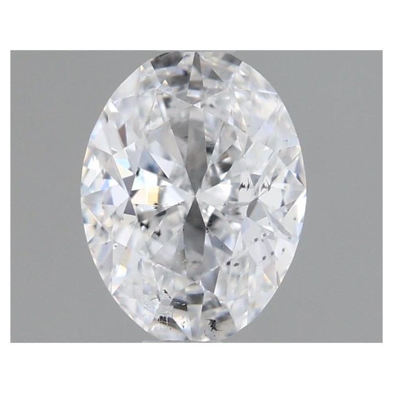 Diament szlif owalny, 0.7ct, SI1, D, GIA 1417145737