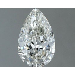 Diament szlif gruszkowy, 0.5ct, VVS2, H, IGI 739570083
