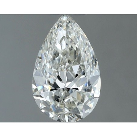 Diament szlif gruszkowy, 0.5ct, VVS2, H, IGI 739570083