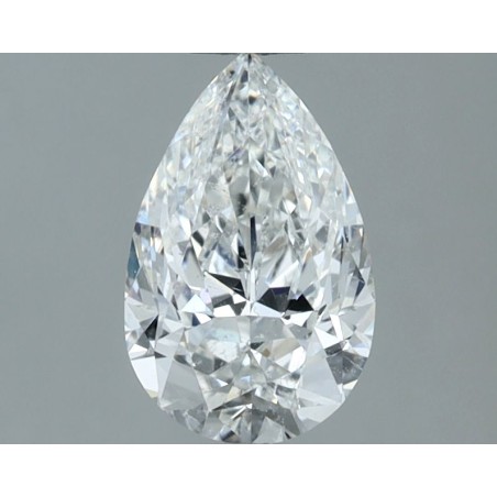 Diament szlif gruszkowy, 1.0ct, SI2, G, GIA 7538534289
