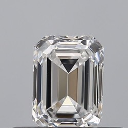 Diament szlif szmaragdowy, 0.42ct, VVS1, D, GIA 5536744728
